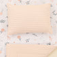 Double Sided Changing Pad and Pillow - Somon Örgü - Yeşil Çiçekler