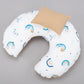 Double Sided Breastfeeding Pillow- Bal Peteği - Mavi Gökkuşağı