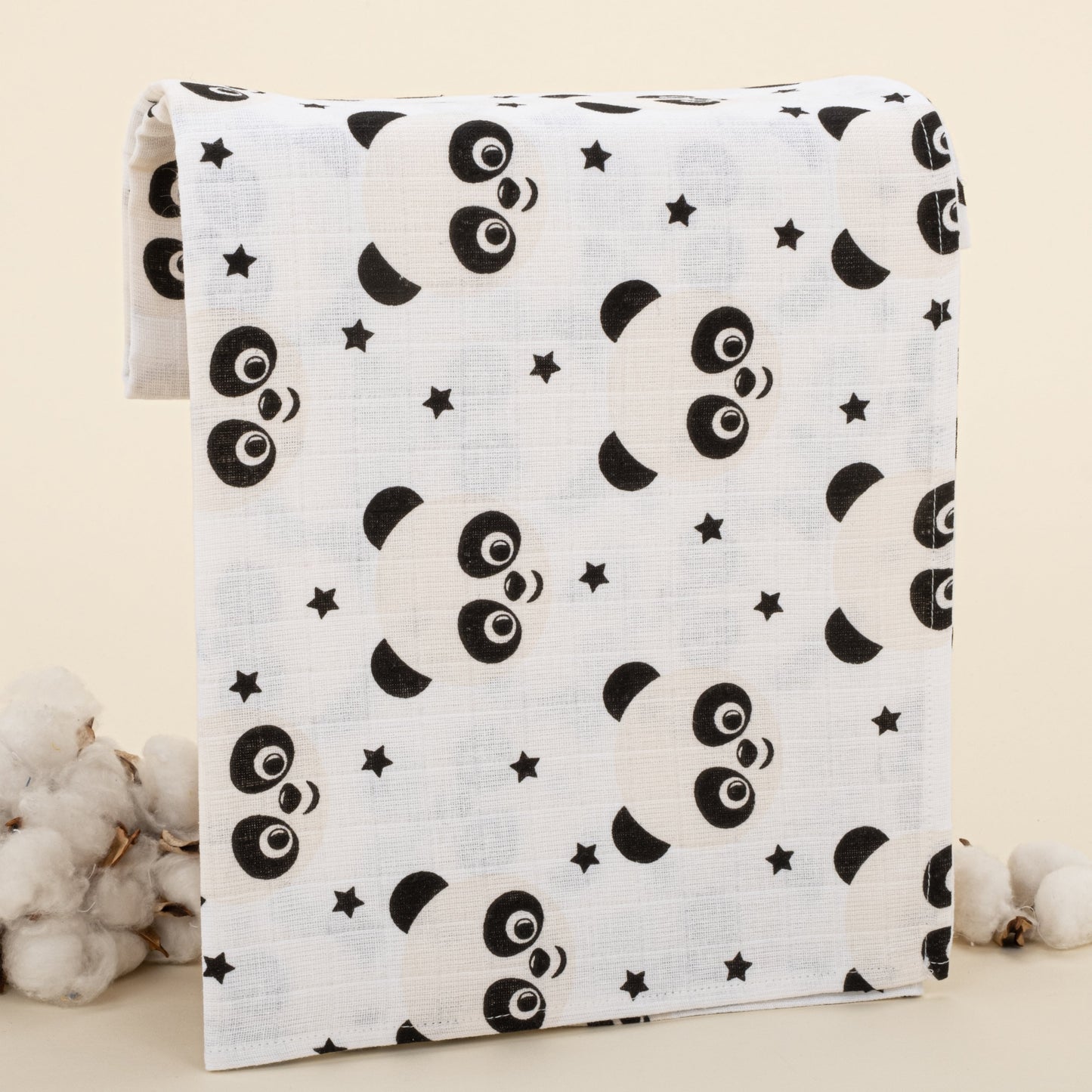 Muslin Cover - Panda