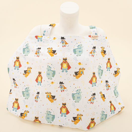 Breastfeeding Bib - Süper Kahramanlar