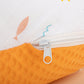 Double Sided Breastfeeding Pillow - Oranj Petek - Ahtapot