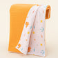 Double Sided Pique Blanket - Oranj Petek - Ahtapot