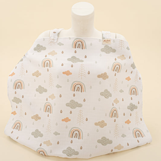 Breastfeeding Bib - Yeşil Gökkuşağı