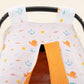 Stroller Cover Set - Double Side - Oranj Petek - Ahtapot