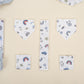 9 Piece - Newborn Sets - Double Sided - Winter - Bebe Mavi Petek - Mavi Kedi