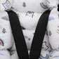 Stroller Cover Set - Double Side - Bebe Mavi Petek - Mavi Kedi