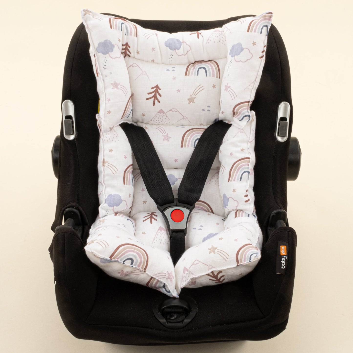 Stroller Cover Set - Single Side - Pastel Gökkuşağı