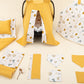 11 Piece - Newborn Sets - Double Sided - Seasonal - Hardal Muslin - Zoo